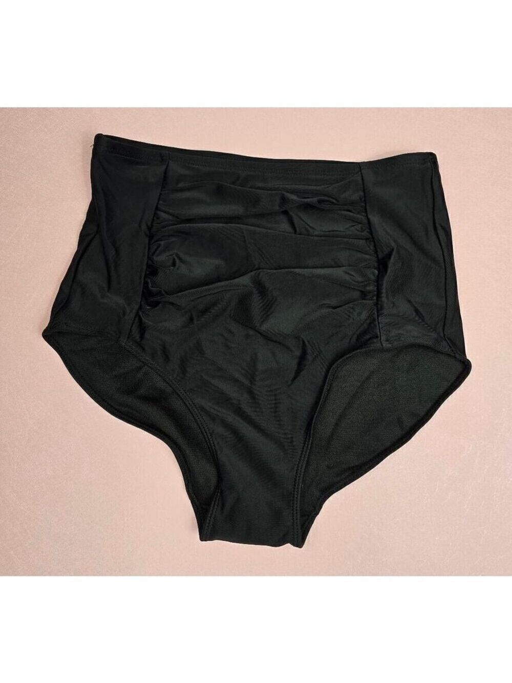 Mivei Black High Waist Bikini Bottom XSmall